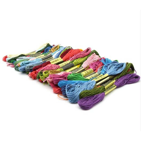 HobbyArts Broderigarn, 50 farver